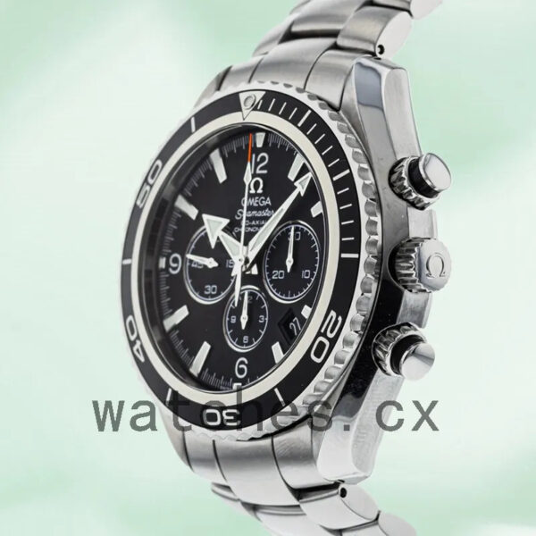 Omega Seamaster 45mm/44mm Men 2210.50.00 Silver-tone Black Dial Replica Watches - Image 3