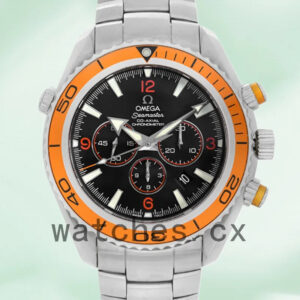 Omega Seamaster 2218.50.00 45mm Men Black Dial Silver-tone Replica Watches