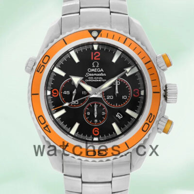 Omega Seamaster 2218.50.00 45mm Men Black Dial Silver-tone Replica Watches