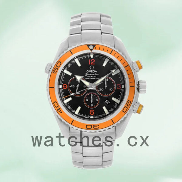Omega Seamaster 2218.50.00 45mm Men Black Dial Silver-tone Replica Watches - Image 2