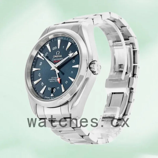Omega Seamaster Men 41mm 231.10.43.22.03.001 Silver-tone Blue Dial Replica Watches - Image 4