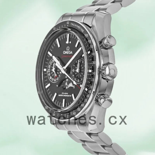 Omega Speedmaster 41mm Men 304.30.44.52.01.001 Black Dial Silver-tone Replica Watches - Image 3