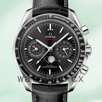 Omega Speedmaster 42mm Men 304.33.44.52.01.001 Automatic Leather Strap Replica Watches