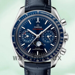 Omega Speedmaster 42mm 304.33.44.52.03.001 Men Blue Dial Silver-tone Replica Watches
