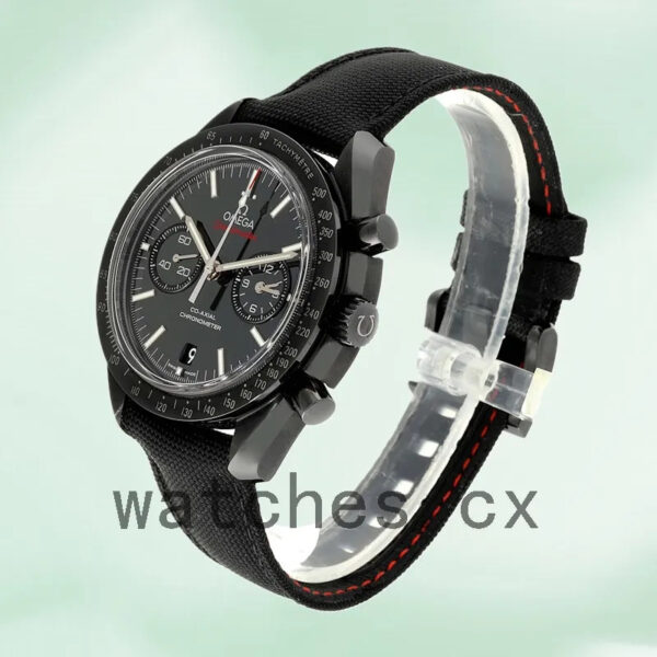 Omega Speedmaster 311.92.44.51.01.003 Men 44mm Black Dial Black-tone Replica Watches - Image 4