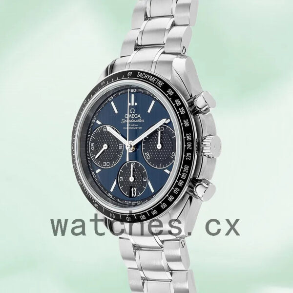 Omega Speedmaster Men 326.30.40.50.03.001 44mm/40m Blue Dial Silver-tone Replica Watches - Image 3