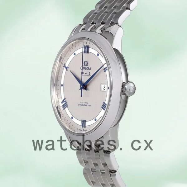 Omega De Ville Men 424.10.40.20.02.001 40mm Grey Dial Replica Watches - Image 3