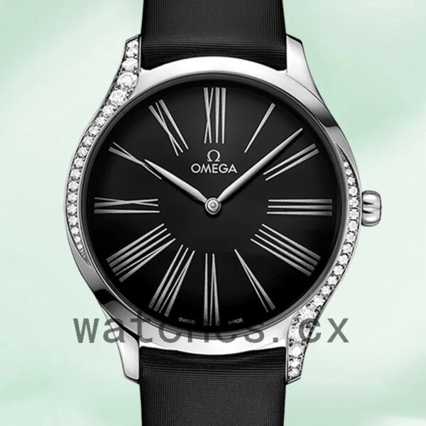 Omega De Ville 36mm Ladies 428.17.39.60.01.001 Silver-tone Replica Watches