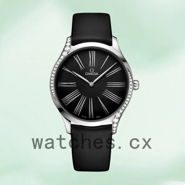 Omega De Ville 36mm Ladies 428.17.39.60.01.001 Silver-tone Replica Watches - Image 2
