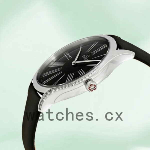 Omega De Ville 36mm Ladies 428.17.39.60.01.001 Silver-tone Replica Watches - Image 3