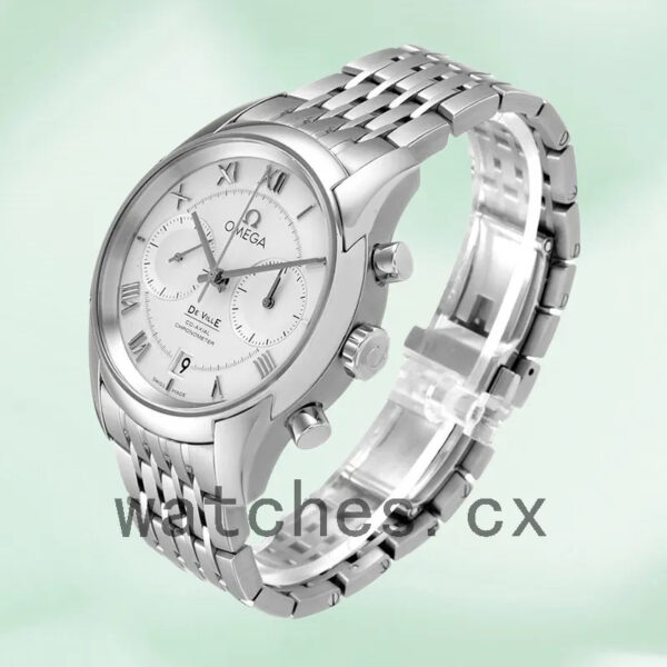 Omega De Ville 431.10.42.51.02.001 Men 42mm Quartz Bracelet Replica Watches - Image 4