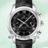 Omega De Ville 431.13.42.51.01.001 Men 42mm Silver-tone Leather Strap Replica Watches