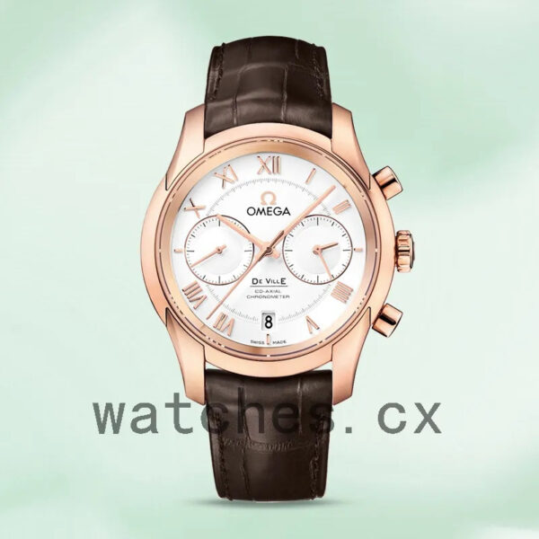 Omega De Ville 431.53.42.51.02.001 42mm Men Rose Gold-tone Replica Watches - Image 2