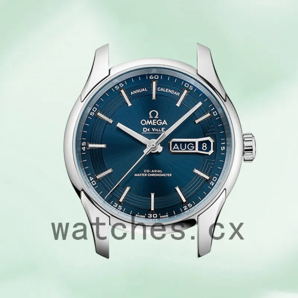 Omega De Ville 433.33.41.22.03.001 41mm Men Leather Strap Replica Watches - Image 4