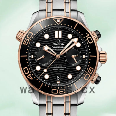Omega Seamaster Men 210.20.44.51.01.001 44mm Black Dial Replica Watches
