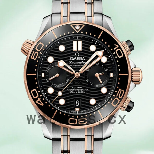 Omega Seamaster Men 210.20.44.51.01.001 44mm Black Dial Replica Watches