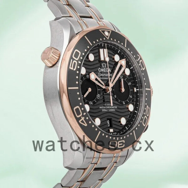 Omega Seamaster Men 210.20.44.51.01.001 44mm Black Dial Replica Watches - Image 3