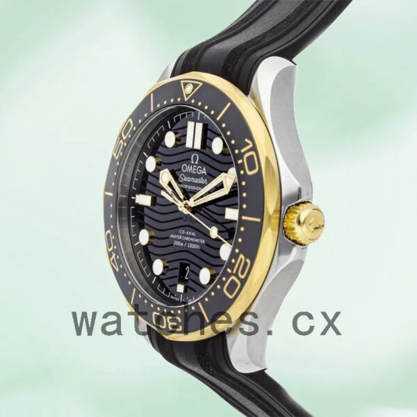 Omega Seamaster 41mm 210.22.42.20.01.001 Men Black Dial Silver-tone Replica Watches - Image 3