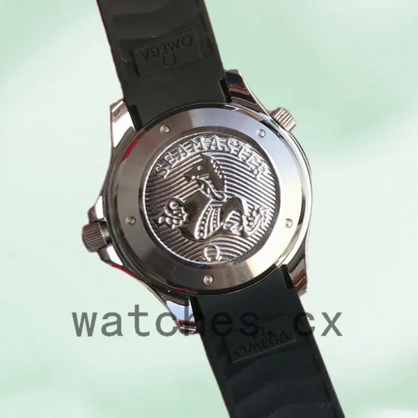 Omega Seamaster 41mm 210.22.42.20.01.001 Men Black Dial Silver-tone Replica Watches - Image 4