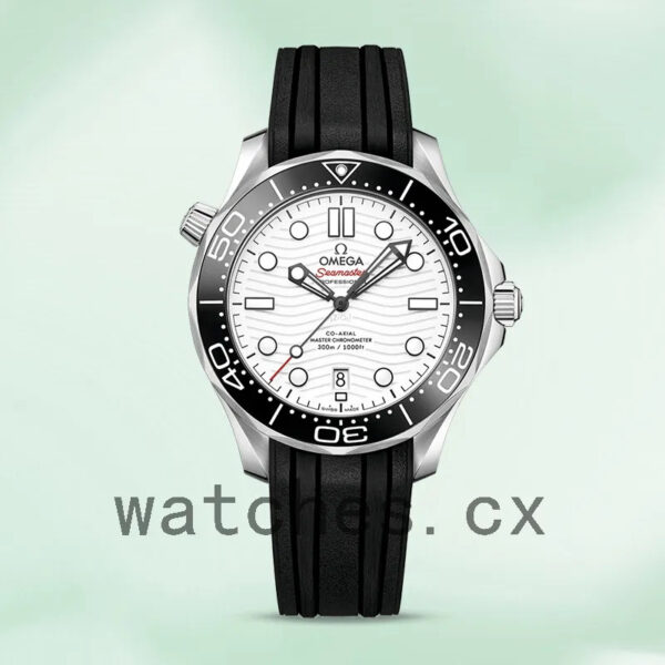 Omega Seamaster 41mm 210.32.42.20.04.001 Men Rubber Band Replica Watches - Image 2