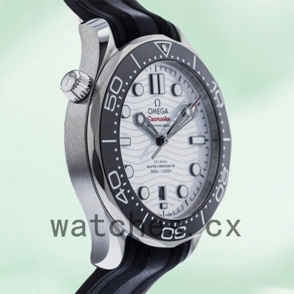 Omega Seamaster 41mm 210.32.42.20.04.001 Men Rubber Band Replica Watches - Image 3