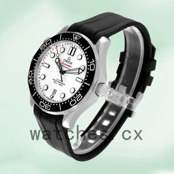 Omega Seamaster 41mm 210.32.42.20.04.001 Men Rubber Band Replica Watches - Image 4