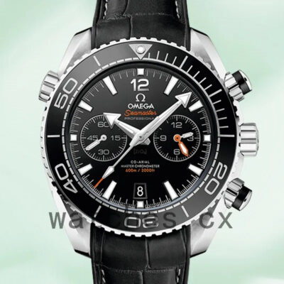 Omega Seamaster 215.33.46.51.01.001 Men 45mm Leather Strap Replica Watches