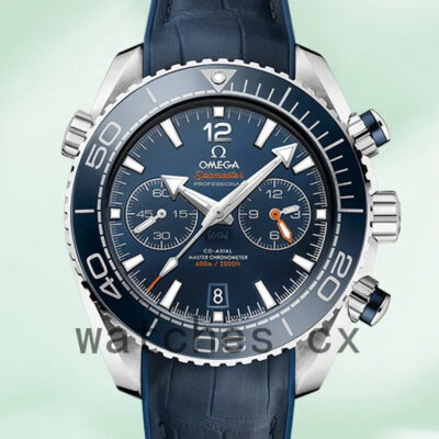 Omega Seamaster Men 45mm 215.33.46.51.03.001 Silver-tone Blue Dial Replica Watches