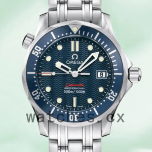 Omega Seamaster 2223.80.00 Men 41mm Silver-tone Blue Dial Replica Watches