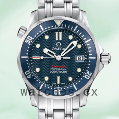 Omega Seamaster 2223.80.00 Men 41mm Silver-tone Blue Dial Replica Watches