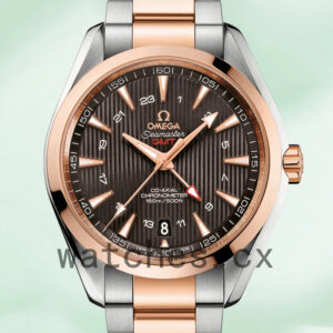 Omega Seamaster Men 231.20.43.22.06.003 41mm Brown Dial Silver-tone Replica Watches