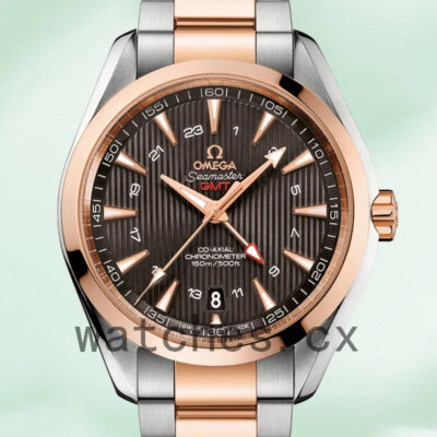 Omega Seamaster Men 231.20.43.22.06.003 41mm Brown Dial Silver-tone Replica Watches