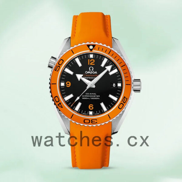 Omega Seamaster 41mm 232.32.42.21.01.001 Men Rubber Band Black Dial Replica Watches - Image 2