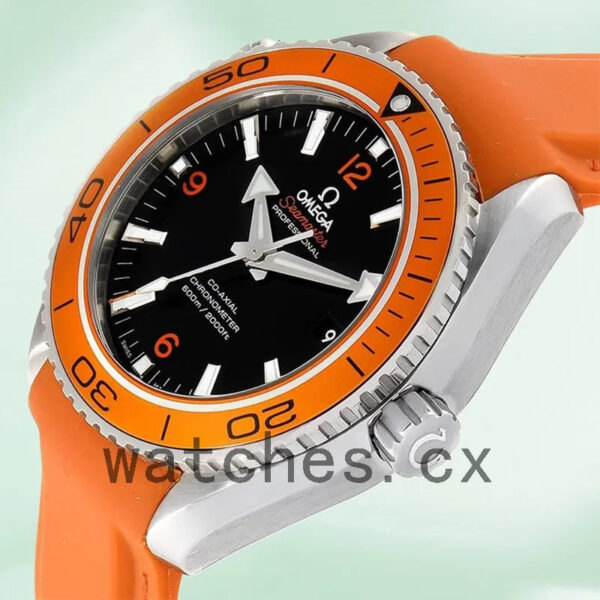 Omega Seamaster 41mm 232.32.42.21.01.001 Men Rubber Band Black Dial Replica Watches - Image 3