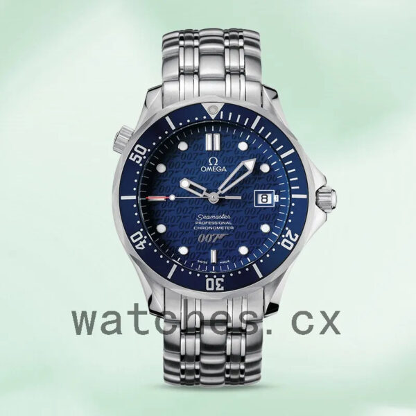 Omega Seamaster 2537.80.00-001 41mm Men Bracelet Silver-tone Replica Watches - Image 2