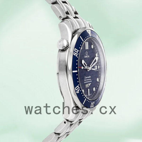 Omega Seamaster 2537.80.00-001 41mm Men Bracelet Silver-tone Replica Watches - Image 3