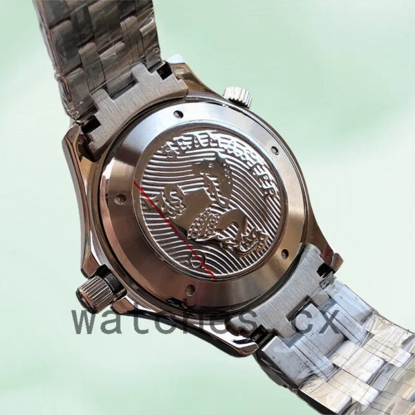 Omega Seamaster 2537.80.00-001 41mm Men Bracelet Silver-tone Replica Watches - Image 4