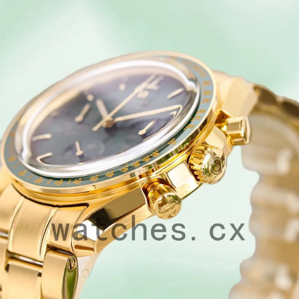 Omega Speedmaster Men 310.60.42.50.10.001 42mm Bracelet Gold-tone Replica Watches - Image 4