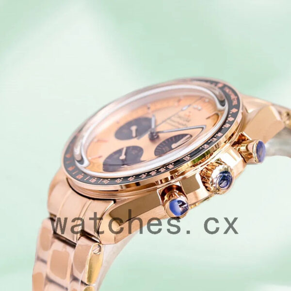 Omega Speedmaster 42mm Men 310.60.42.50.99.002 Rose Gold Dial Replica Watches - Image 4