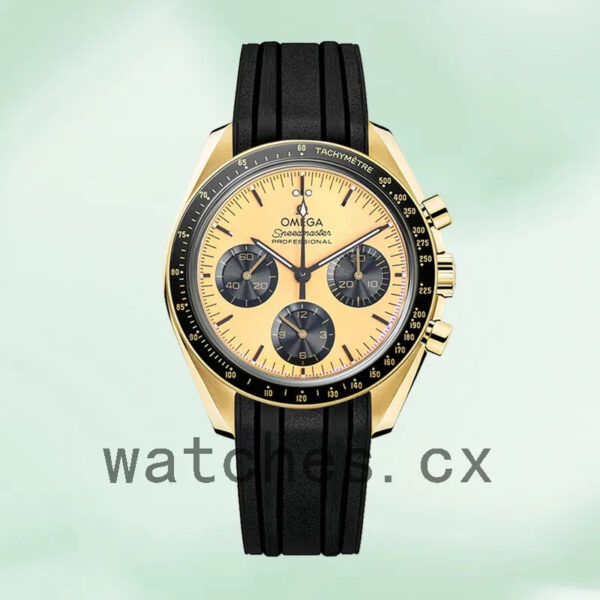 Omega Speedmaster 310.62.42.50.99.001 42mm Men Champagne Dial Replica Watches - Image 2