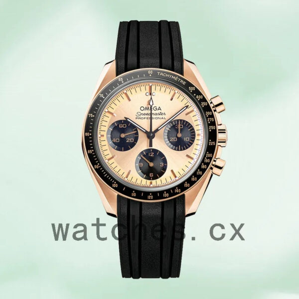 Omega Speedmaster 42mm 310.62.42.50.99.001 Men Automatic Rose Gold Dial Replica Watches - Image 2