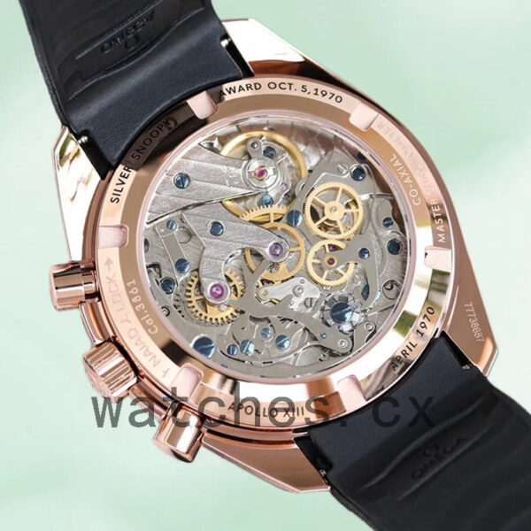 Omega Speedmaster 42mm 310.62.42.50.99.001 Men Automatic Rose Gold Dial Replica Watches - Image 4