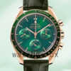 Omega Speedmaster Men 42mm 310.63.42.50.10.001 Green Dial Replica Watches
