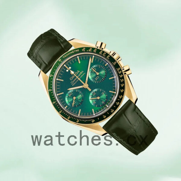 Omega Speedmaster 310.63.42.50.10.001 42mm Men Leather Strap Replica Watches - Image 3