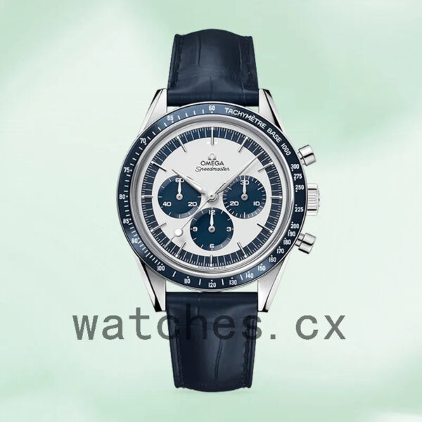 Omega Speedmaster Men 40mm 311.33.40.30.02.001 Silver-tone White Dial Replica Watches - Image 2