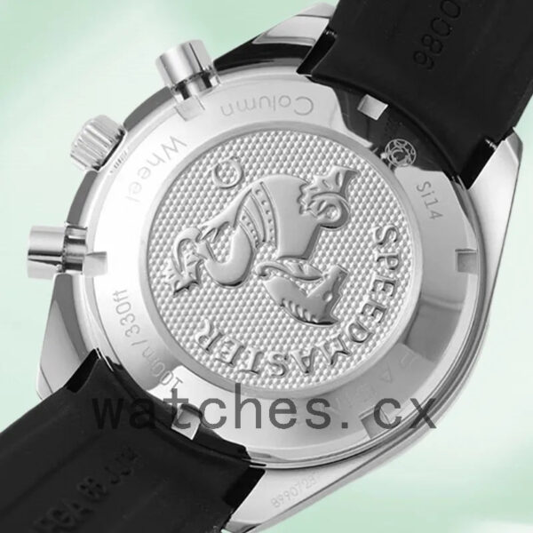 Omega Speedmaster Men 326.32.40.50.03.001 40mm Automatic Rubber Band Replica Watches - Image 4