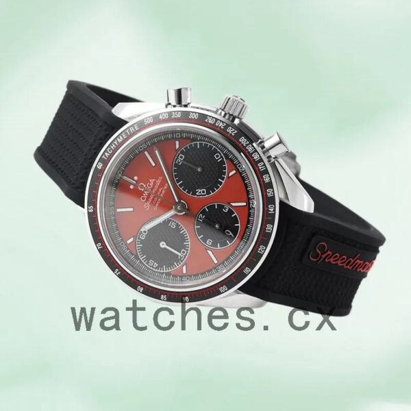 Omega Speedmaster Men 40mm 326.32.40.50.11.001 Red Dial Replica Watches - Image 4