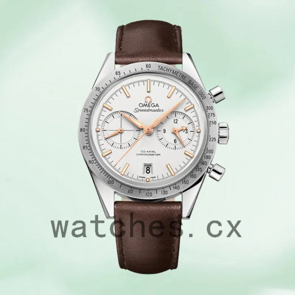 Omega Speedmaster Men 331.12.42.51.02.002 41mm Leather Strap Automatic Replica Watches - Image 2