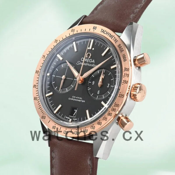 Omega Speedmaster 331.22.42.51.01.001 41mm Men Leather Strap Replica Watches - Image 3