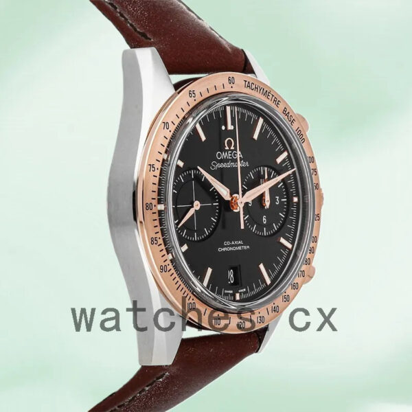 Omega Speedmaster 331.22.42.51.01.001 41mm Men Leather Strap Replica Watches - Image 4